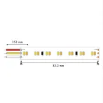 Лента светодиодная, 5M, SMD2835, 19.8W/m, 2700-6500K, IP65 Favourite 2001-62065