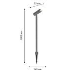 Уличный ландшафтный светильник Favourite Micron 4810-1F