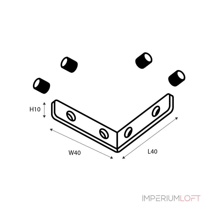 Коннектор Favourite Logica 1014-CU-001 Коннектор Favourite Logica 1014-CU-001