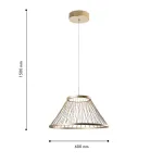 Подвесной светильник Favourite Fibra 4634-6P