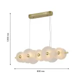 Подвесная люстра F-promo Arctium 4605-5P