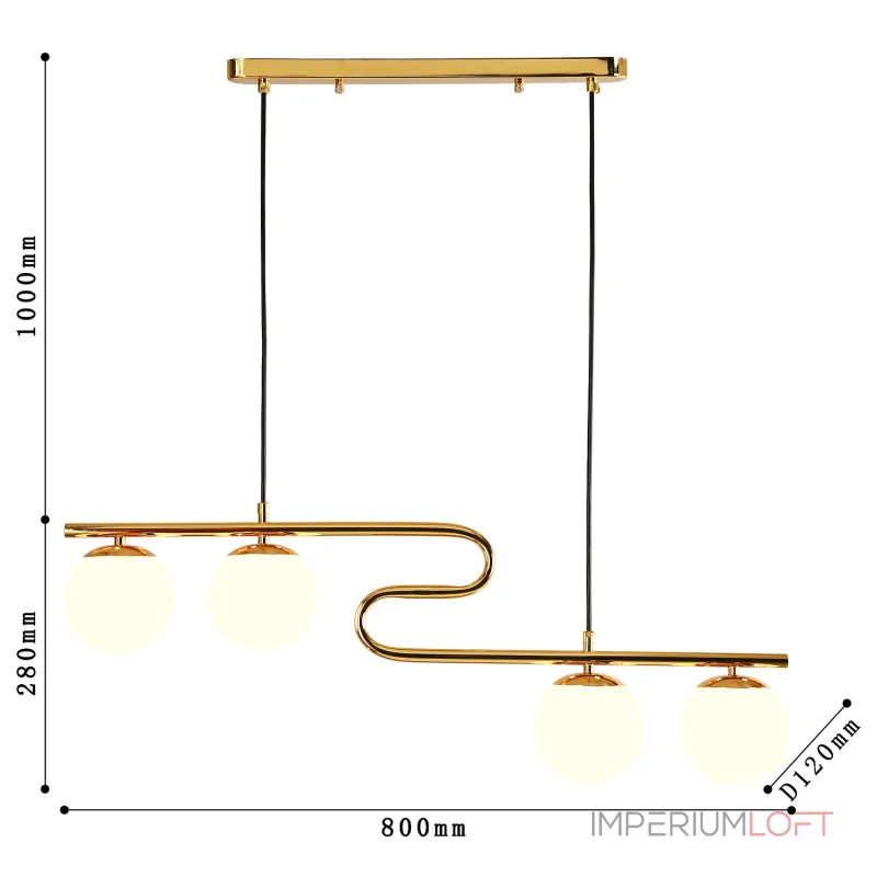 Подвесной светильник F-Promo Collana 4037-4P Подвесной светильник F-Promo Collana 4037-4P