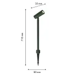Уличный ландшафтный светильник Favourite Micron 4811-1T