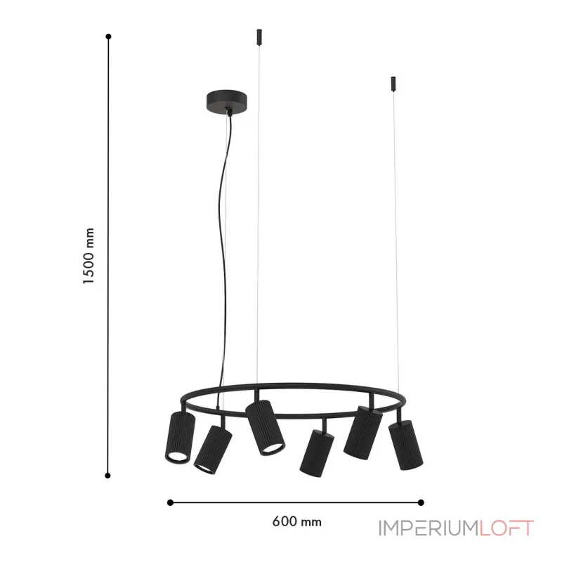 Подвесная люстра F-promo Mobile 4635-6P Подвесная люстра F-promo Mobile 4635-6P