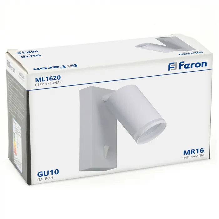Подсветка настенная Feron ML1620 GU10 IP20 35W от ImperiumLoft