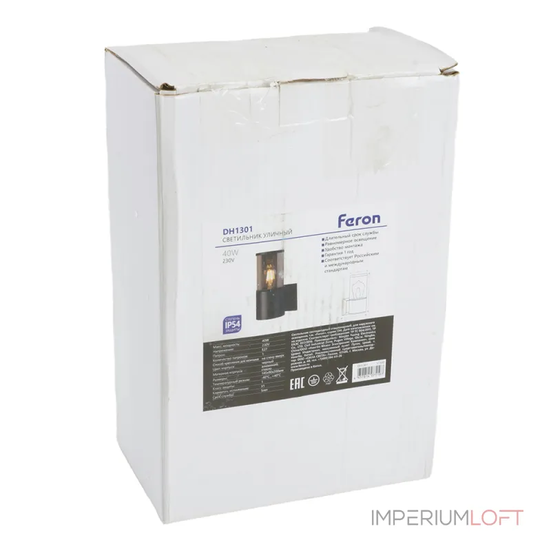 Светильник садово-парковый Feron Бостон DH1301 E27 IP54 60W от ImperiumLoft Светильник садово-парковый Feron Бостон DH1301 E27 IP54 60W от ImperiumLoft
