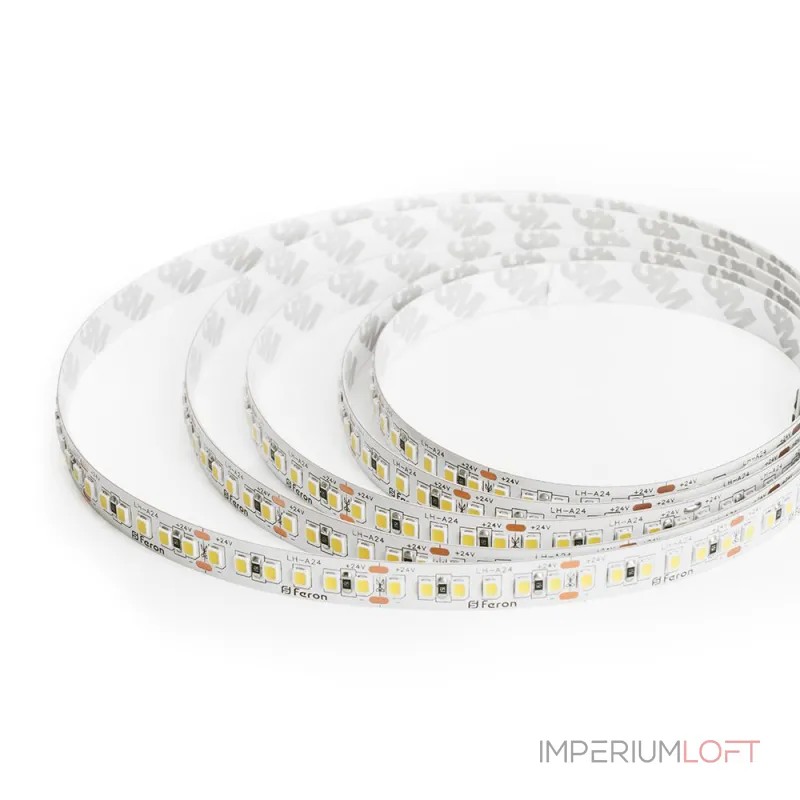 Светодиодная LED лента 180SMD(2835)/м 16Вт/м 24V 4000К 30м IP20 Feron 53090 Светодиодная LED лента 180SMD(2835)/м 16Вт/м 24V 4000К 30м IP20 Feron 53090
