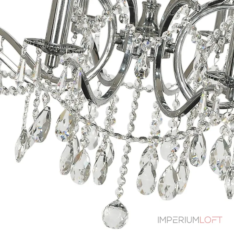 Подвесная люстра Arti Lampadari Pisani Nickel Pisani E 1.1.8.601 N