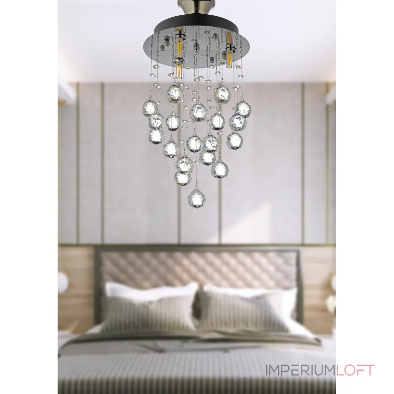 Потолочный светильник Arti Lampadari Flusso Nickel Flusso H 1.4.25.615 N