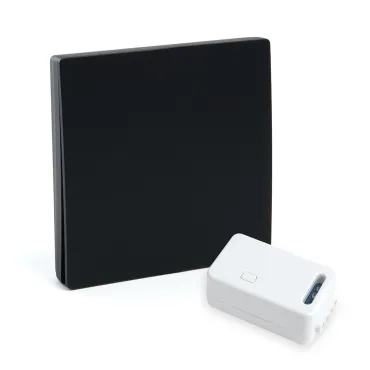 Выключатель беспроводной 230V 500W одноклавишный с радиочастотным контроллером Feron 50507 Выключатель беспроводной 230V 500W одноклавишный с радиочастотным контроллером Feron 50507