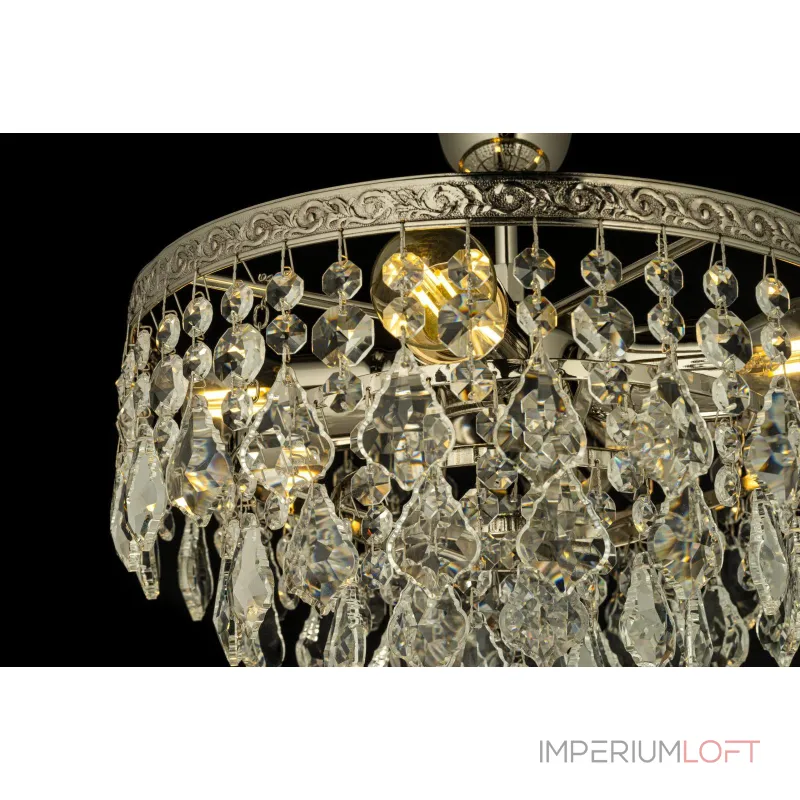 Потолочная люстра Arti Lampadari Castellana Nickel Castellana E 1.3.30.602 N