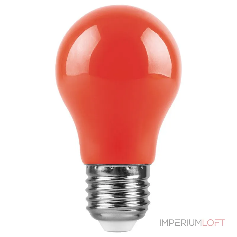 Лампа светодиодная Feron LB-375 E27 3W 230V красный 25924 от ImperiumLoft Лампа светодиодная Feron LB-375 E27 3W 230V красный 25924 от ImperiumLoft