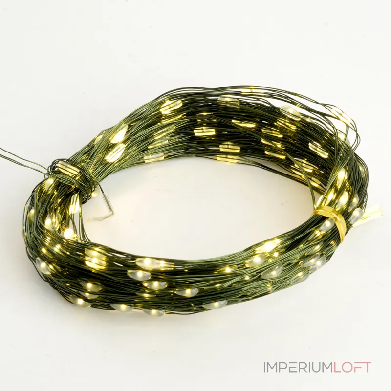 Гирлянда линейная FERON CL583 200LED 2700К (теплый белый) 20м+15м IP20 5W 51442 от ImperiumLoft