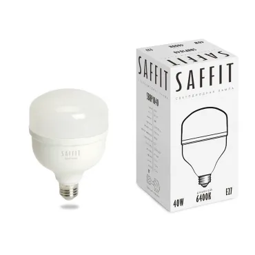 Лампа светодиодная SAFFIT SBHP1040 E27 40W 230V 6400K 55093