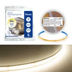 Светодиодная COB лента Feron LS530 320SMD(2110)/м 10Вт/м 24V 5000*8*1.8мм 3000К IP20 48263