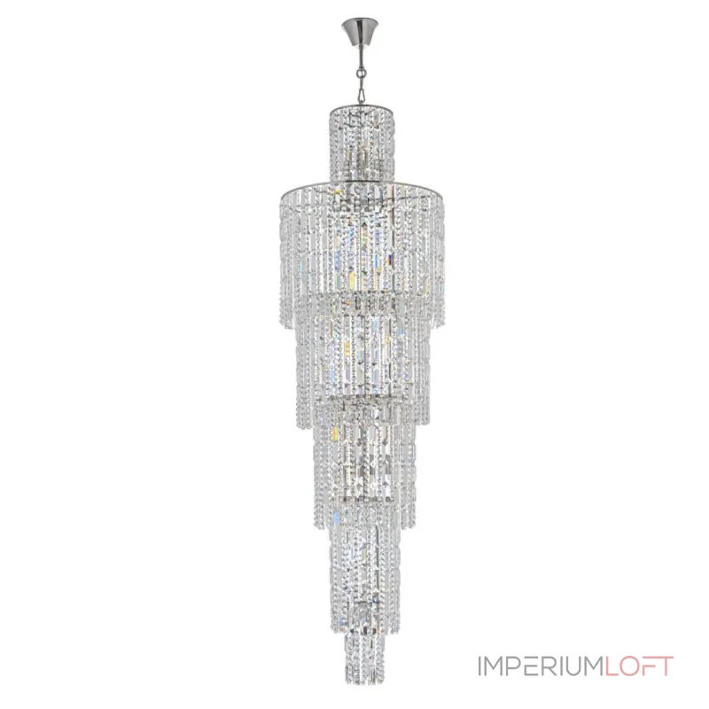 Каскадная люстра Arti Lampadari Valencia Nickel Valencia E 1.11.50.501 N