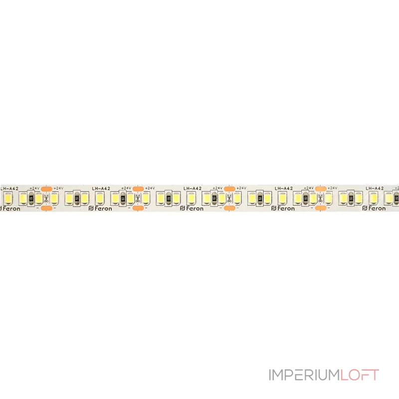 Светодиодная LED лента 180SMD(2835)/м 16Вт/м 24V 4000К 30м IP20 Feron 53090 Светодиодная LED лента 180SMD(2835)/м 16Вт/м 24V 4000К 30м IP20 Feron 53090