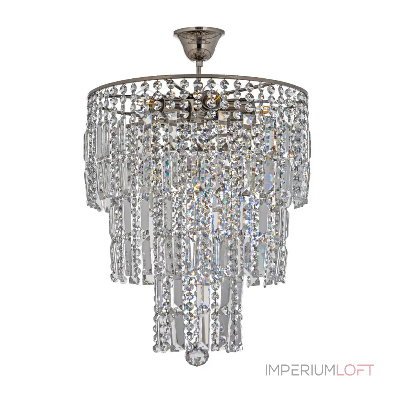 Подвесная люстра Arti Lampadari Napoli Nickel Napoli E 1.5.38.501 N Подвесная люстра Arti Lampadari Napoli Nickel Napoli E 1.5.38.501 N