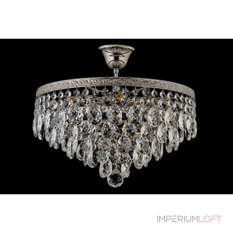 Потолочная люстра Arti Lampadari Castellana Nickel Castellana E 1.3.38.608 N Потолочная люстра Arti Lampadari Castellana Nickel Castellana E 1.3.38.608 N