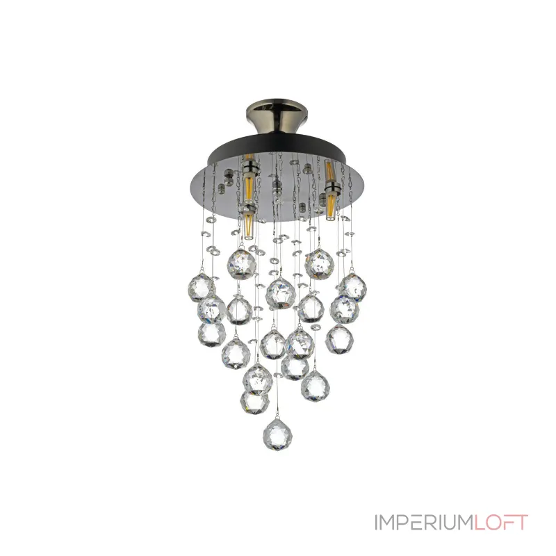 Потолочный светильник Arti Lampadari Flusso Nickel Flusso H 1.4.25.615 N