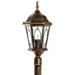 Наземный высокий светильник Feron Витраж с овалом 11332