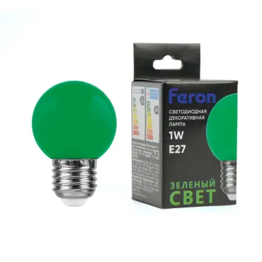 Лампа светодиодная Feron LB-37 E27 1Вт K 25117 Лампа светодиодная Feron LB-37 E27 1Вт K 25117