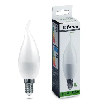 Лампа светодиодная Feron LB-970 E14 13Вт 4000K 38113