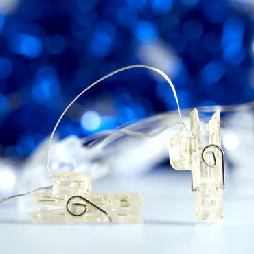 Гирлянда линейная FERON CL573 20LED 2700К (теплый белый) 18м+15м IP20 06W 41650