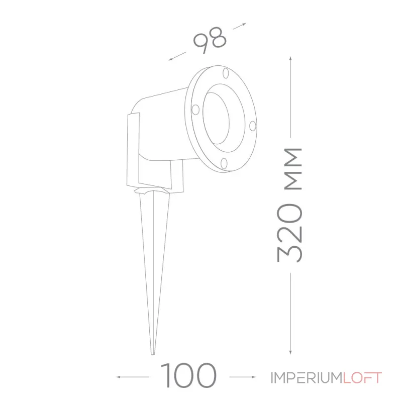 Наземный прожектор Feron 3735 11859 от ImperiumLoft Наземный прожектор Feron 3735 11859 от ImperiumLoft