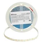 Светодиодная LED лента Feron LS503 240SMD(2835)/м 22Вт/м 24V 5000*10*1.22мм 3000К IP20 48829