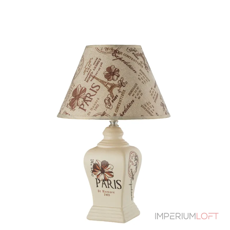 Настольная лампа Arti Lampadari Canicatti Canicatti E 4.1.T2 W Настольная лампа Arti Lampadari Canicatti Canicatti E 4.1.T2 W