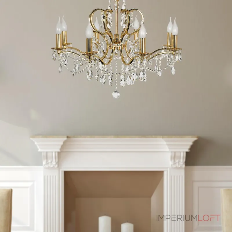 Подвесная люстра Arti Lampadari Pisani Gold Pisani E 1.1.8.601 G