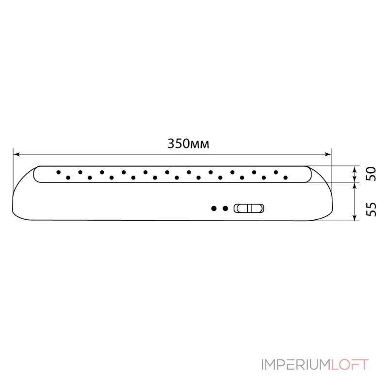 Светильник аккумуляторный Feron EL14 LED IP20 1.32W от ImperiumLoft