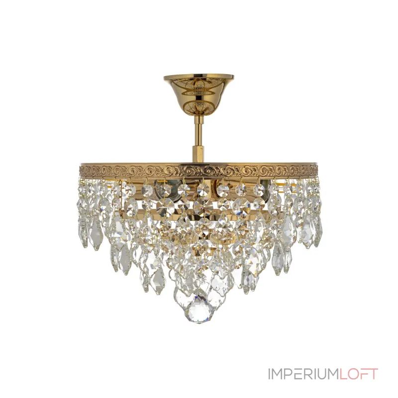Потолочная люстра Arti Lampadari Castellana Gold Castellana E 1.3.30.602 G Потолочная люстра Arti Lampadari Castellana Gold Castellana E 1.3.30.602 G