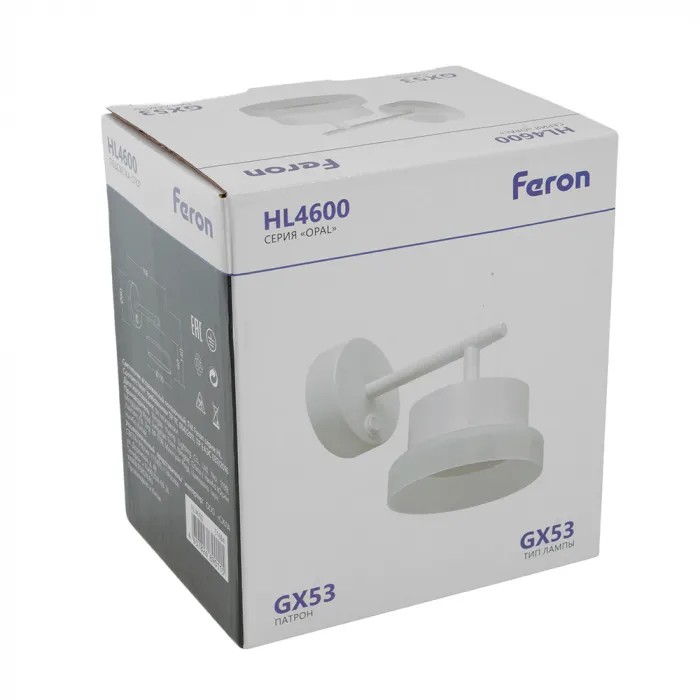 Подсветка настенная Feron HL460 GX53 IP20 12W от ImperiumLoft