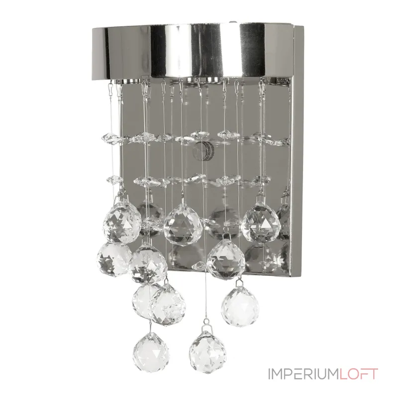 Настенный светильник Arti Lampadari Flusso Nickel Flusso H 2.18.615 N