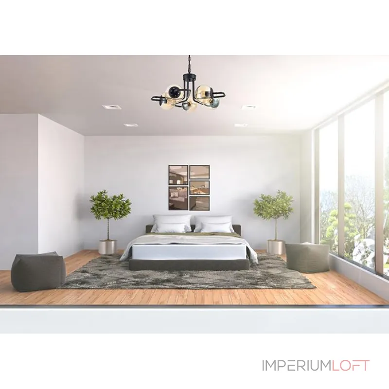 Подвесная люстра Arti Lampadari Silvia Silvia E 1.1.5 B Подвесная люстра Arti Lampadari Silvia Silvia E 1.1.5 B