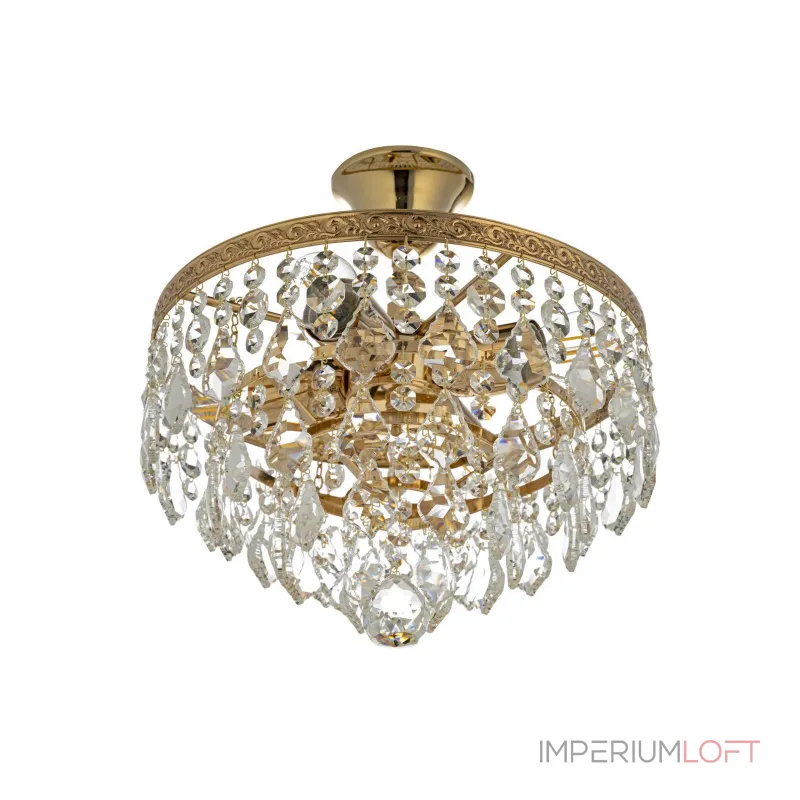 Потолочная люстра Arti Lampadari Castellana Gold Castellana E 1.3.30.602 G Потолочная люстра Arti Lampadari Castellana Gold Castellana E 1.3.30.602 G