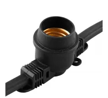 Гирлянда Feron CL25-100 Белт-лайт 230V черный IP65 100м 48167