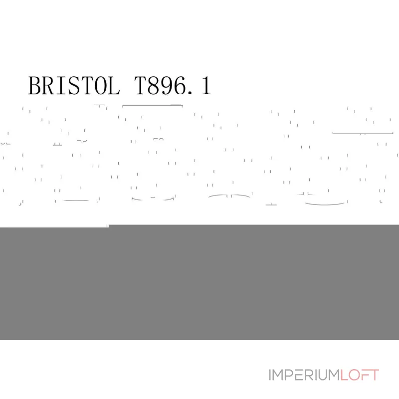 Настольная лампа Lucia Tucci Bristol BRISTOL T896.1