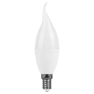 Лампа светодиодная LB-980 C37T (свеча на ветру) 15W 175-265V E14 6400К (холодный) Feron 52076