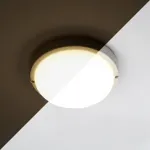 Светильник светодиодный пылевлагозащищённый с акуст.датчиком Feron AL3018 LED IP65 12W 4000К от ImperiumLoft