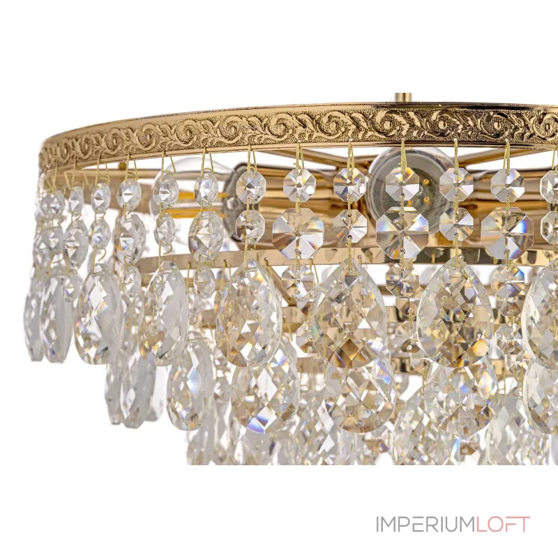 Потолочная люстра Arti Lampadari Castellana Gold Castellana E 1.3.38.608 G Потолочная люстра Arti Lampadari Castellana Gold Castellana E 1.3.38.608 G