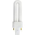 Лампа люминесцентная одноцокольная Feron EST1 1U T4 2P G23 9W 230V 6400K 04278
