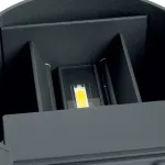 Накладной светильник Feron Saffit DH013 11872 Цвет арматуры черный Цвет плафонов черный