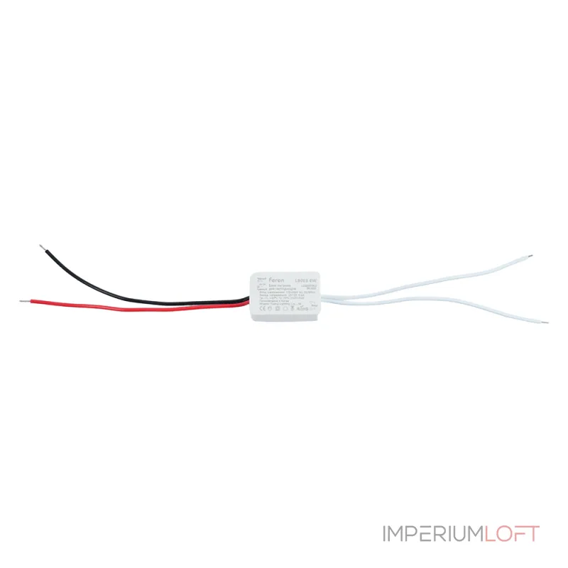 Трансформатор электронный для светодиодной ленты Feron LB003 12Вт 5A 60W 21480 Трансформатор электронный для светодиодной ленты Feron LB003 12Вт 5A 60W 21480