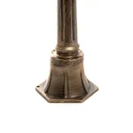 Наземный высокий светильник Feron Витраж с овалом 11332