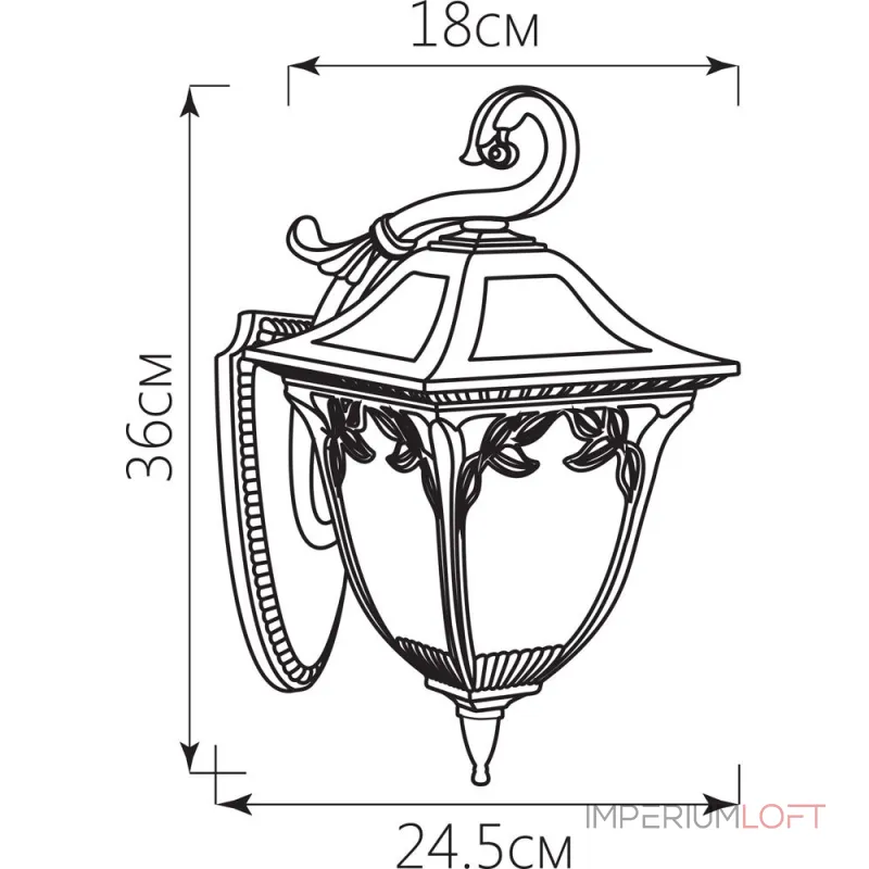 Настенный светильник Feron Афина 11484