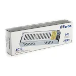 Трансформатор электронный для светодиодной ленты Feron LB019 24Вт 8,3A 200W 48047