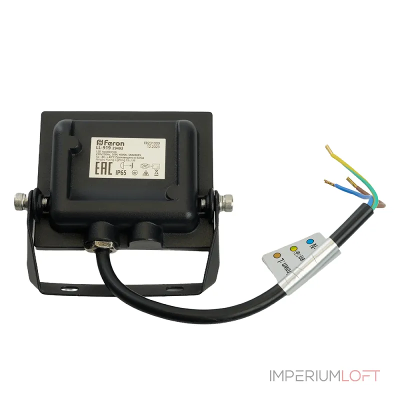 Настенный прожектор Feron Saffit LL-919 29493 Цвет арматуры черный Цвет плафонов белый от ImperiumLoft Настенный прожектор Feron Saffit LL-919 29493 Цвет арматуры черный Цвет плафонов белый от ImperiumLoft